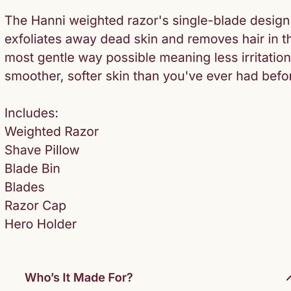 Hanni The Starter Set- Burgundy - Picture 8 of 9